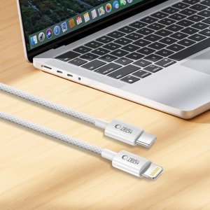 Kabel USB Tech-Protect USB-C - Lightning 2 m Szary (5906302380954) 5