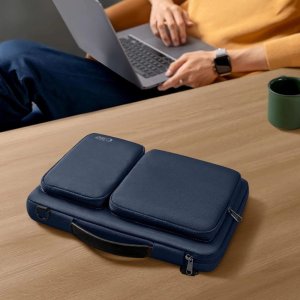 TECH-PROTECT DEFENDER BAG LAPTOP 15-16 NAVY BLUE 11