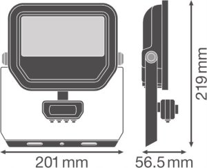FLOODLIGHT SENSOR 41W 145LM/W IP65 9