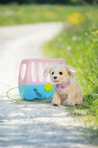 BABY BORN interactive dog with a box 16