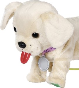 BABY BORN interactive dog with a box 9