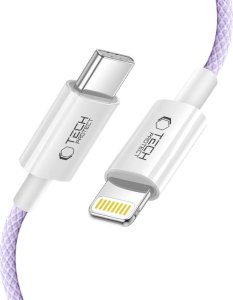 Kabel USB Tech-Protect USB-C - Lightning 2 m Fioletowy (5906302380961) 3