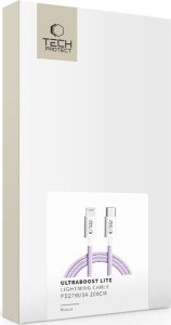 Kabel USB Tech-Protect USB-C - Lightning 2 m Fioletowy (5906302380961) 7