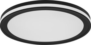 Smart LED luminaire LEDVANCE ORBIS CIRCLE, 3000-6500K, RGB, 28W, 2400lm, O46cm, controlled by APP/remote 1