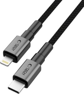 Kabel USB Tech-Protect USB-C - Lightning 2 m Szary (5906302380886) 3