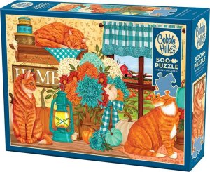 Puzzle 500 Pomarańczowe koty G3 1