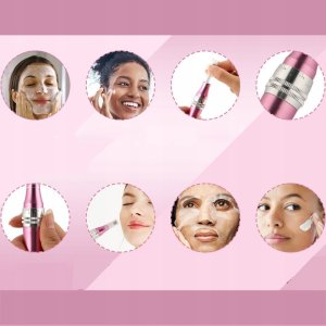 DERMA PRO Bezprzewodowy Derma Pen urządzenie do Mezoterapii + 12 Kartridży 13