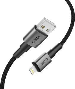 Kabel USB Tech-Protect USB-A - Lightning 1 m Szary (5906302380855) 3