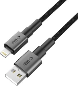 Kabel USB Tech-Protect USB-A - Lightning 1 m Szary (5906302380855) 4