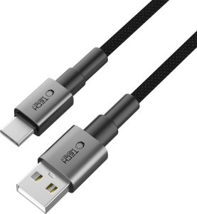 Kabel USB Tech-Protect USB-A - USB-C 2 m Szary (5906302380732) 3