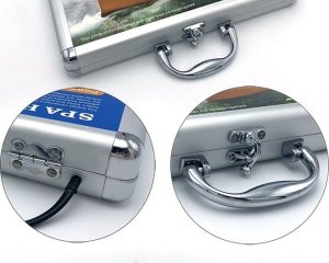 Masażer Eleeels Zestaw do masażu gorącymi kamieniami bazalt 6