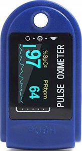 Medyczny Pulsoksymetr z OLED - Napalcowy Pomiar Pulsu i Saturacji Braders 3
