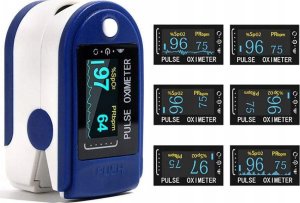 Medyczny Pulsoksymetr z OLED - Napalcowy Pomiar Pulsu i Saturacji Braders 7