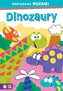 Naklejkowe mozaiki. Dinozaury 1