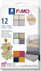Zestaw Fimo Effect Boho 12 kostek 25g 1