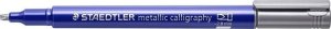 Pisak metaliczny 2.8mm srebrny (10szt) STAEDTLER 1