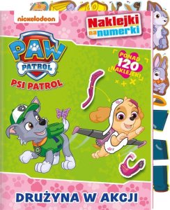 Psi Patrol. Naklejki na numerki. Drużyna w akcji 1