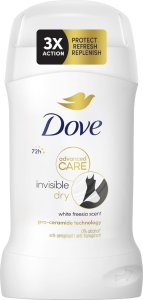 DOVE Invisible Dry Antyperspirant w sztyfcie dla kobiet 50 ml 1