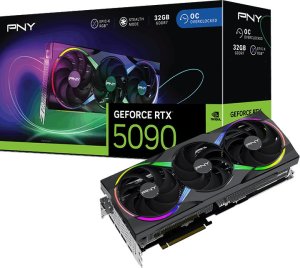 Karta graficzna PNY GeForce RTX 5090 ARGB EPIC-X RGB Overclocked 32GB GDDR7 (VCG509032TFXXPB1-O) 1