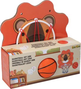 TABLICA DO KOSZYKÓWKI 40x30CM Z PIŁKĄ LION 2