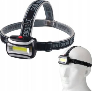 LATARKA CZOŁOWA LED MOCNA CZOŁÓWKA LAMPKA LEDOWA NA CZOŁO GŁOWĘ COB 5