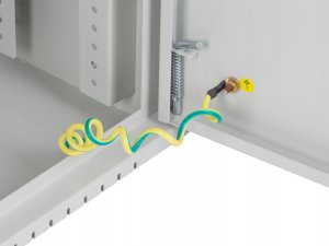 Szafa Lanberg SZAFA INSTALACYJNA RACK WISZĄCA 19" 6U+3U 540X200 NISKOPROFILOWA SZARA (ZŁOŻONA) 13