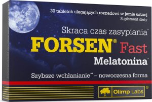 Olimp Forsen Fast Melatonina - 30 Tabletek 1