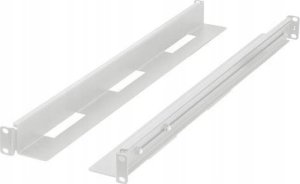 ZESTAW SZYN MONTAŻOWYCH DO SZAF RACK 19" PRZESUWNE 650-1090MM SZARY LANBERG 2