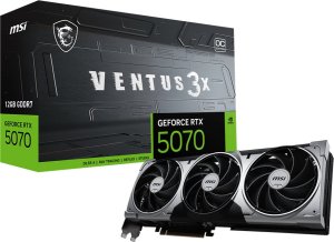 Karta graficzna MSI GeForce RTX 5070 Ventus 3X OC 12GB GDDR7 1