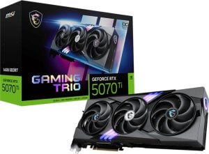 Karta graficzna MSI GeForce RTX 5070 Ti Gaming Trio OC Plus 16GB GDDR7 1