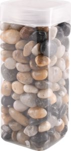 Kamienie dekoracyjne rzeczne wysoko polerowane mix 8-12mm 900g 2