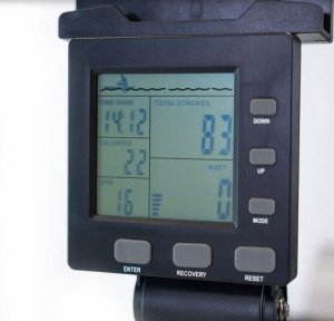 Wioślarz powietrzny Kingston R385 BH Fitness z wyświetlaczem LCD 6