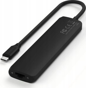 Adapter Satechi 7-in-1 Slim Multiport with Ethernet USB-C / 2x USB-A, USB-C PD, HDMI 4K, Ethernet, Micro/SD 3