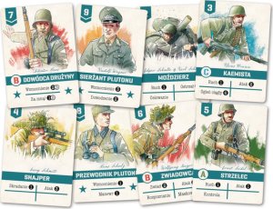 Ogry Games Gra planszowa Nieustraszeni: Normandia 3