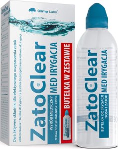 Olimp ZatoClear Med. Irygacja - Butelka 250 ml + 12 Saszetek 1