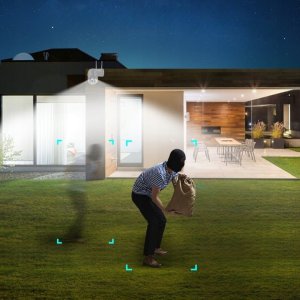 Kamera WiFi SMART IP Zewnętrzna Obrotowa FULL HD 2MPx 1080P 4xZOOM Detekcja [S05] 2