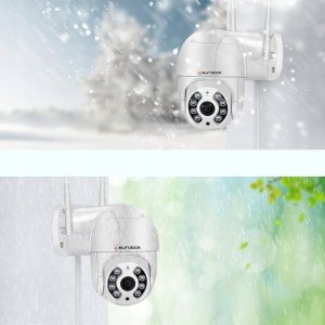 Kamera WiFi SMART IP Zewnętrzna Obrotowa FULL HD 2MPx 1080P 4xZOOM Detekcja [S05] 6
