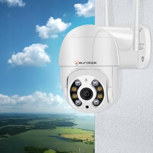 Kamera WiFi SMART IP Zewnętrzna Obrotowa FULL HD 2MPx 1080P 4xZOOM Detekcja [S05] 8