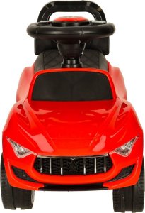 Jeździk pchacz samochód z dźwiękiem i światłami czerwony 2