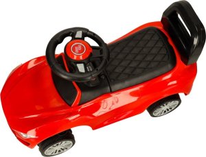 Jeździk pchacz samochód z dźwiękiem i światłami czerwony 3