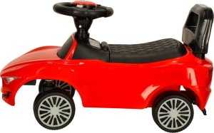 Jeździk pchacz samochód z dźwiękiem i światłami czerwony 4