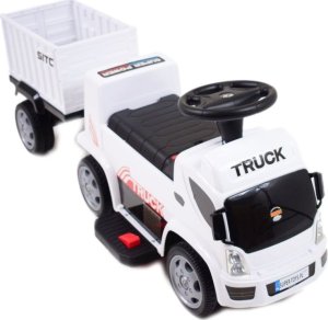 JEŹDZIK, CIĘŻARÓWKA NA AKUMULATOR Z PRZYCZEPĄ I DŹWIĘKAMI/GTS-6688-E 3