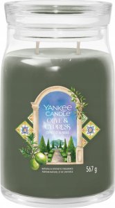Yankee Candle Signature olive & Cypress Świeca duża 567g 1