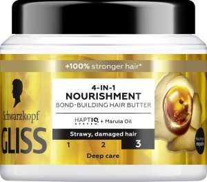 Schwarzkopf GLISS_Trt Aqua Revive wzmacniająca maska do włosów 4w1 Nourishment 400ml 2
