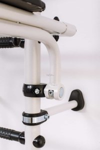 Poręcze do ćwiczeń podnoszone do drabinki gimnastycznej czarny 11