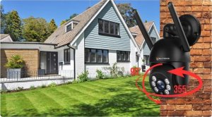 Kamera IP WiFi TUYA SMART Zewnętrzna Obrotowa AUDIO 8MPX Ultra HD 8MP 4K [DSB-8MP05E] 6