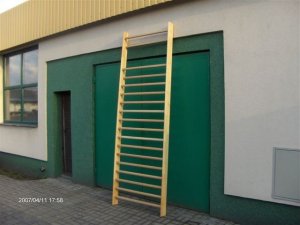 Drabinka gimnastyczna 240 x 90 cm z okuciem - Marbo Sport 7