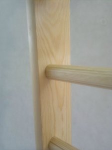 Drabinka gimnastyczna 250 x 90 cm z okuciem - Marbo Sport 2