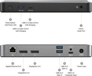 ALOGIC UNIVERSAL DUAL 4K DOCKIN 15