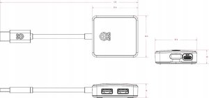 Raspberry Pi RASPBERRY PI USB 3.0 HUB 4